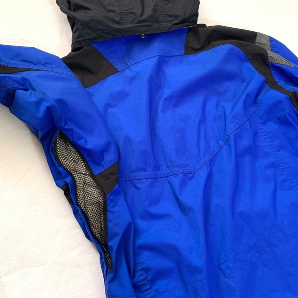 Nordica Ski Snow Board Insulated Waterproof Jacket Men's Large Blue/Black - Picture 9 of 14